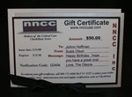 Gift Certificate for NNCC online store